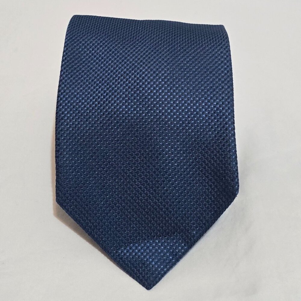 Country Road Made in Italy 100% Silk Necktie - Blue